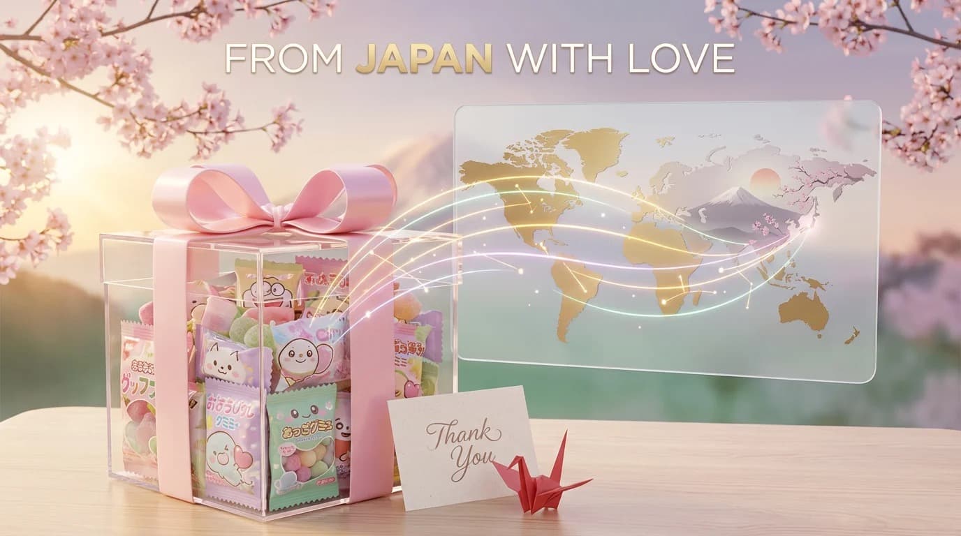 Mujigae Box - beautifully wrapped Japanese snacks shipped from Japan with love
